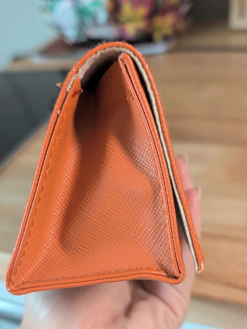 Tory Burch sleek orange